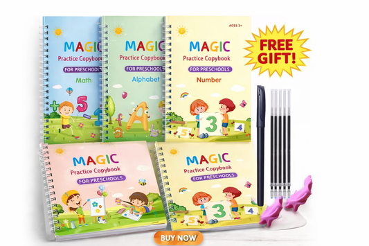 Magic Grooved Handwriting Practice Books