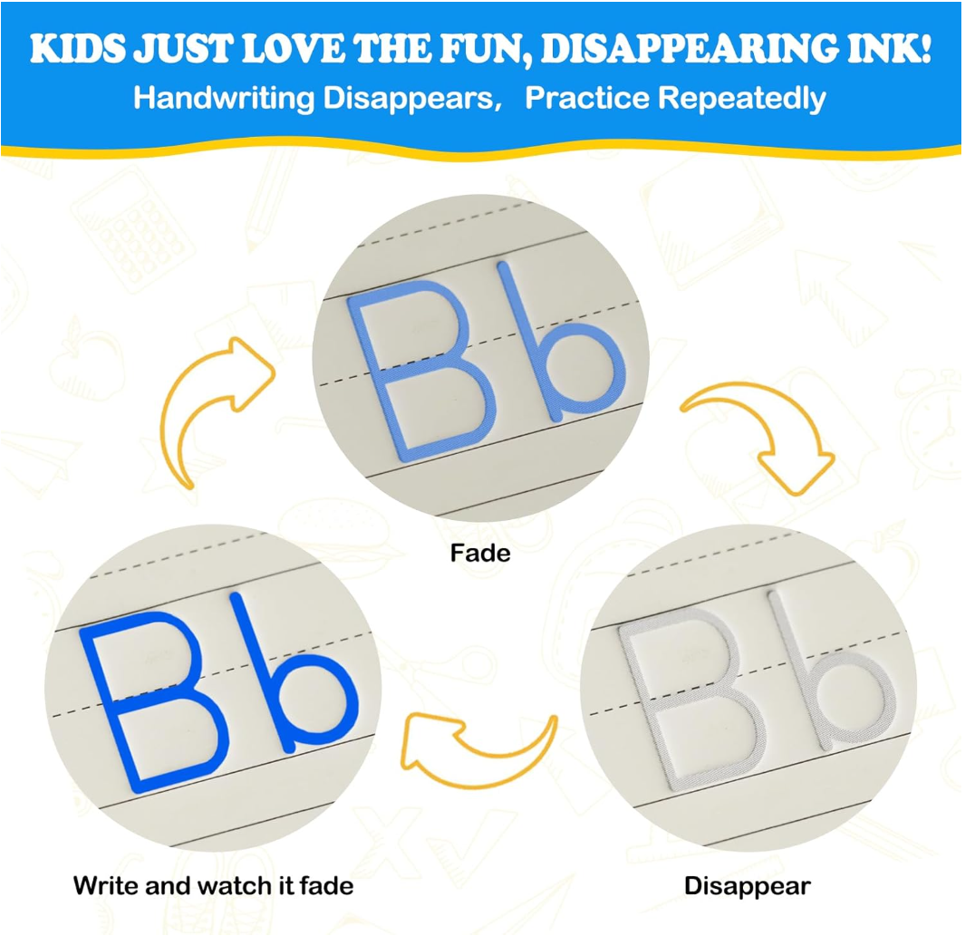 Magic Grooved Handwriting Practice Books